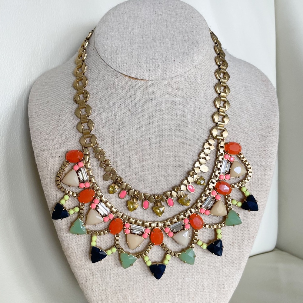 Stella & Dot Fanella Statement Necklace